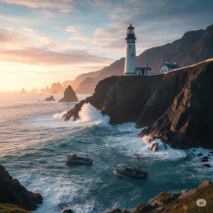 🌄 Lighthouse Legends & Ocean Cliffs